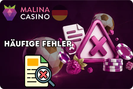 Häufige Fehler beim Ausfüllen des Registrierungsformulars